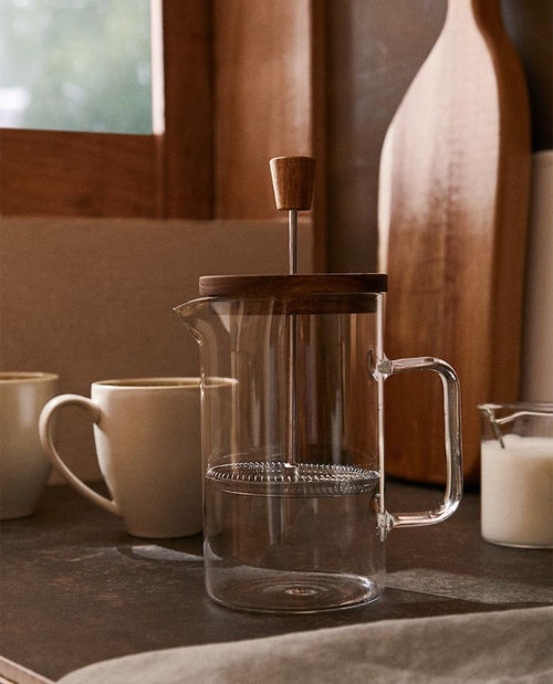 Acacia Wood French Press 600ml